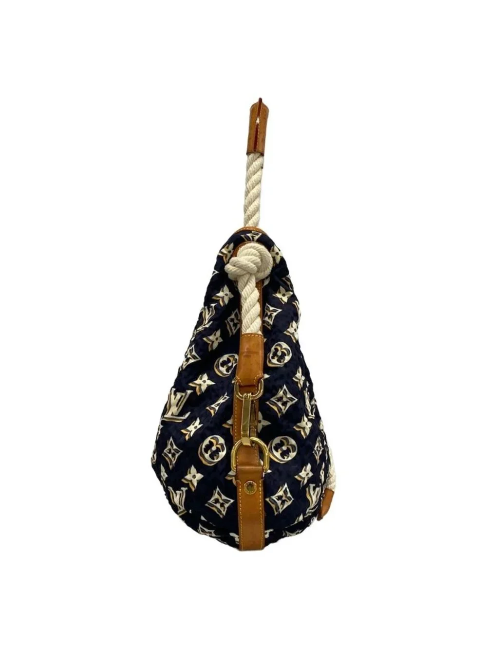 Louis Vuitton Handbag Collection Line Bulle MM Marine